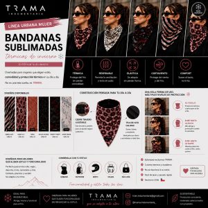Bandana Urbana Mujer