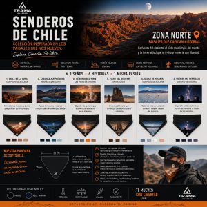 Bandanas zona norte de Chile